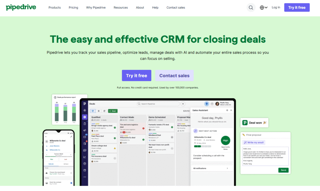 Pipedrive CRM