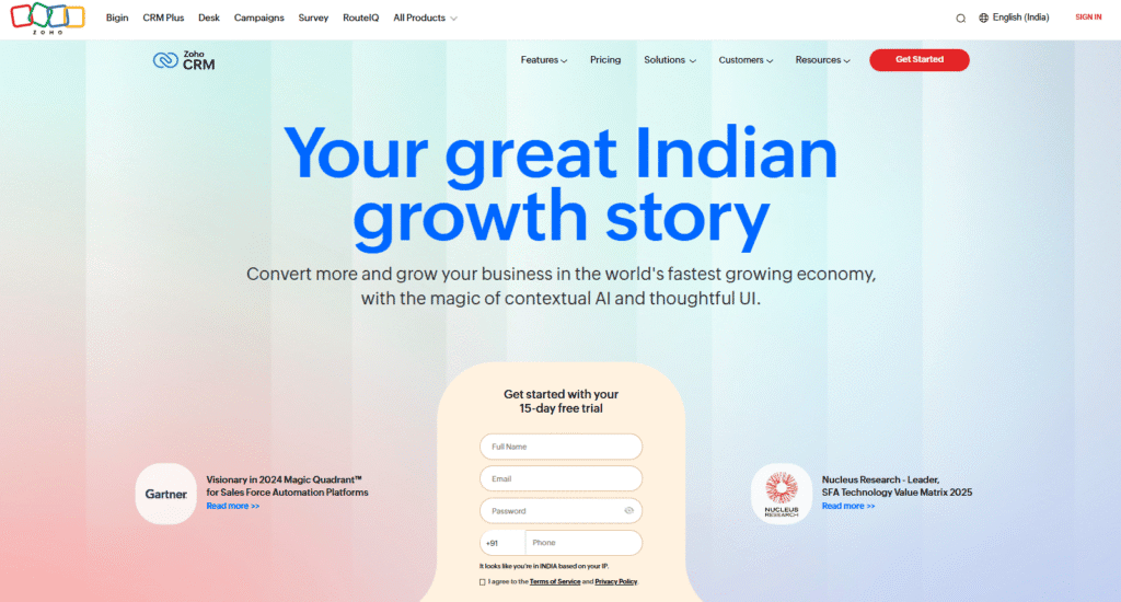 ZOHO CRM