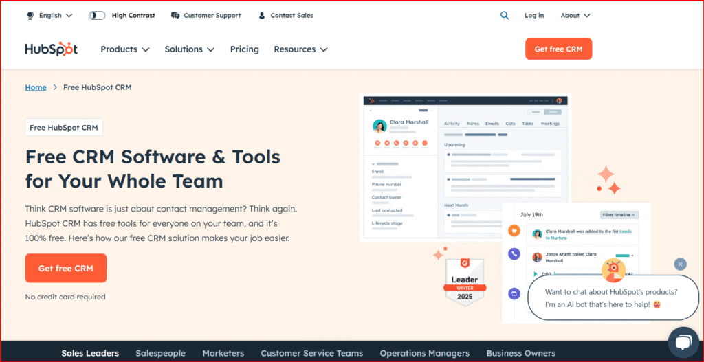 Hubspot CRM