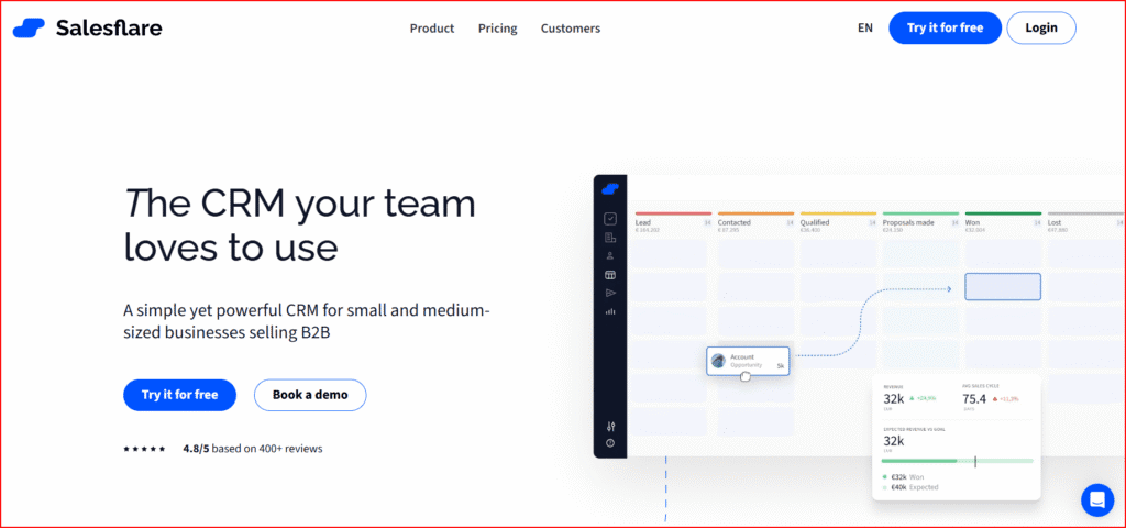 Salesflare CRM
