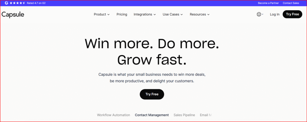 Capsule CRM